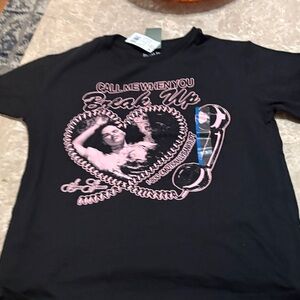 Selena Gomez Black Graphic Tee